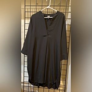 Shift dress with 3/4 sleeve
